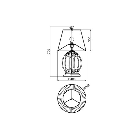 Настольная лампа Vele Luce VL4263N21