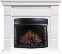 Royal Flame Каминокомплект Portland - Белый с очагом Dioramic 28 LED FX