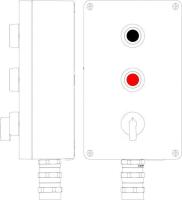 Корпус взрывозащищенный 260х160х90мм 1Ex d e IIC Т4 Gb X / Ex tb IIIB T130град.C Db X IP66 Т4 55град.C алюм. DKC 2201.181.20.00C