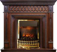 Dimplex Каминокомплект Alexandria - Махагон коричневый антик с очагом Atherton