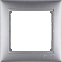 Рамка 1-м Valena алюм. IEK 770151
