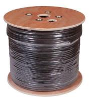 Кабель витая пара U/UTP CAT 5е PE 10PR 24AWG OUTDOOR SOLID черн. (уп.305м) Rexant 01-1121-R