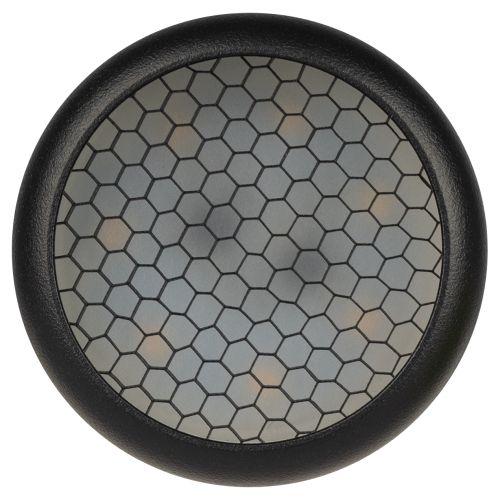 Светильник KL106 MR16 GU5.3 встраив. алюм. BK черн. матов. ЭРА Б0061623