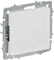 Заглушка BRITE МЗ10-БрАБ с суппортом механизм арктич. бел. IEK BR-PL10-K91