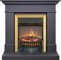 Royal Flame Каминокомплект California SFT (Разборный) - Серый графит с очагом Fobos FX M Brass