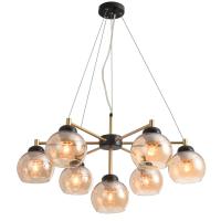 Подвесная люстра Natali Kovaltseva STUTTGART 91006/7C GOLD BLACK