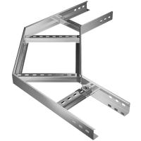 Угол для лотка горизонтальный лестн. 90град. 200х50 сталь 1.2мм "Быстрый монтаж" LGLS90-50-200-1.2 КМ LO6913