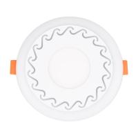 Светильник светодиодный встраиваемый REXANT Aurora&Sunset Wave с изменяемой цветовой температурой и регулируемой мощностью 4х2W 2700-6500 К LED