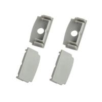 Набор заглушек 6114-3 для профиля 6114 2шт глухие 2шт с отверстием Эра Б0062815