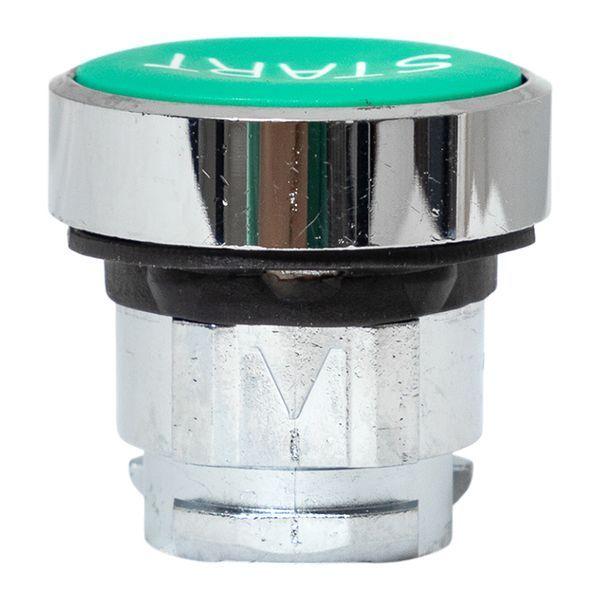Механизм кнопки исполнительный "START" XB4 зел. плоский возвратный без фиксации IP65 EKF XB4BA-3160C-65