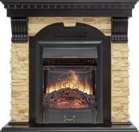 Royal Flame Каминокомплект Dublin - Венге / Сланец с очагом Majestic FX Black