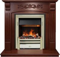 Dimplex Каминокомплект Sorrento угловой - Орех с очагом Cavendish
