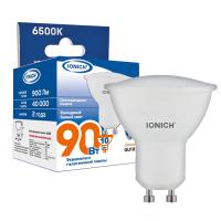 Лампа светодиодная GU10 10Вт софит 6500К 900лм 230ВIONICH 1897