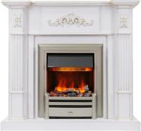 Dimplex Каминокомплект Martin - Белый дуб, патина золото с очагом Chesford