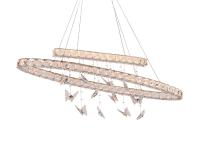 Подвесная люстра Newport 8120/120 oval chrome