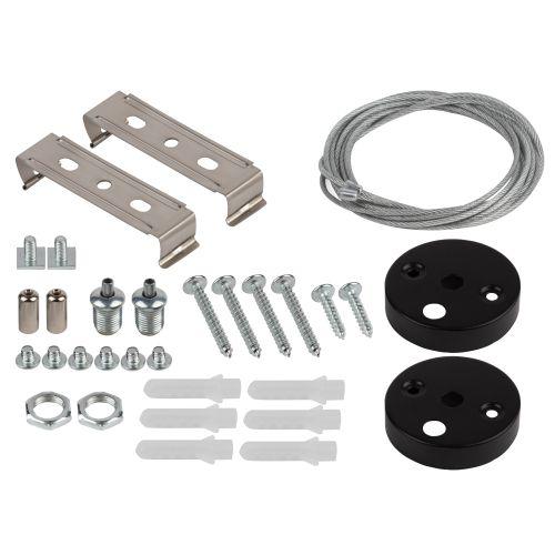 Светильник светодиодный SML-12-WB-65K-B60 60Вт 6500К 5400лм 70х1488х55 линейный подвесной черн. Эра Б0061021