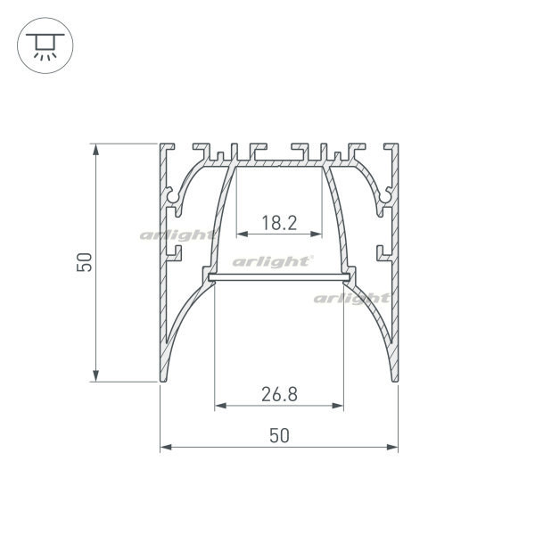 Профиль Arlight 036353