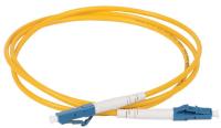Патч-корд оптический коммутационный соединительный для одномодового кабеля (SM); 9/125 (OS2); LC/UPC-LC/UPC; одинарного исполнения (Simplex); LSZH (дл.2м) ITK FPC09-LCU-LCU-C1L-2M