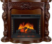 Royal Flame Каминокомплект Castle - Темный дуб с очагом Vision 30 EF LED FX