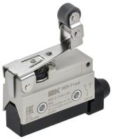 Микропереключатель концевой МП-7144 укор. рычаг с рег. рол. IP40 IEK KKV12-7144-1-64