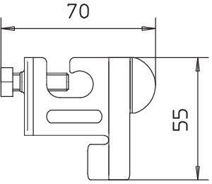 Соединитель для стержн. заземл. нерж. F-FIX-KL OBO 5403219