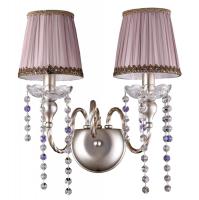 Бра Crystal Lux ALEGRIA AP2 SILVER-BROWN