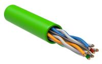 Кабель витая пара U/UTP кат.6 4х2х23AWG solid LSZH зел. (305м) (м) ITK LC1-C604-122