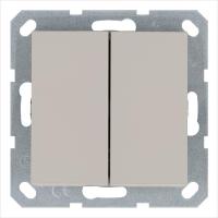 Переключатель перекрестный 2-кл. 10А IP20 механизм тауп Jasmart G3014T