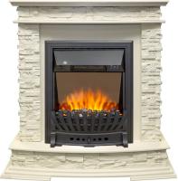 Royal Flame Каминокомплект Luzern - Слоновая кость с очагом Aspen Black