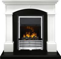 Dimplex Каминокомплект Langford - Белый с черным с очагом Flagstaff