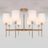 Люстра на штанге Eurosvet 60132/8 латунь