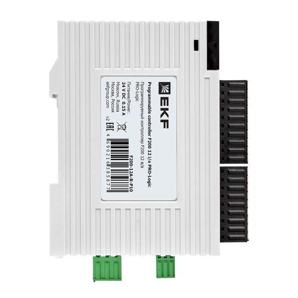 Контроллер программируемый F200 12 в/в PRO-Logic (с поверкой) EKF F200-12A-R-P10-V