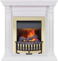 Dimplex Каминокомплект Orlean - Белый дуб с очагом Danville Brass FB2