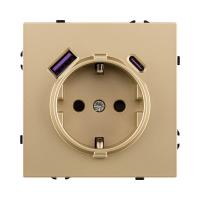 Розетка KOLLINGER EC-016GD