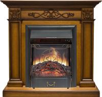 Royal Flame Каминокомплект Verona - Дуб антик с очагом Majestic FX Black