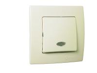 Выключатель 1-кл. Lillium с подсветкой Makel 32010021