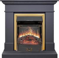 Royal Flame Каминокомплект California SFT (Разборный) - Серый графит с очагом Majestic FX Brass