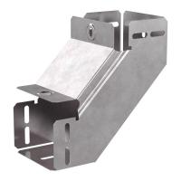 Угол для лотка вертикал. внутр. 90град. 100х80 Стандарт с крышкой Промрукав PR16.0525