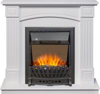 Royal Flame Каминокомплект Boston - Белый (Высота 925см) с очагом Aspen Black