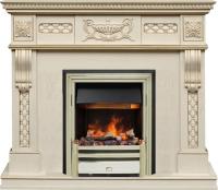 Dimplex Каминокомплект Corsica - Слоновая кость с патиной (Ширина 1100) с очагом Cavendish