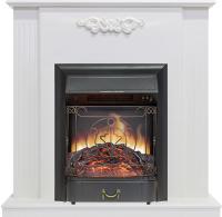 Royal Flame Каминокомплект Lumsden - Белый дуб с очагом Majestic FX Black
