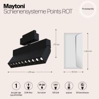 Светильник на шине Maytoni Technical TR015-2-20W3K-B