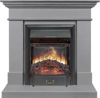 Royal Flame Каминокомплект California STD CRM (Разборный) - Санд грей с очагом Majestic FX Black