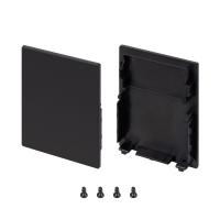 Заглушка SL-LINE-4050-3L-MIDDLE BLACK глухая пластик (комплект) Arlight 044676