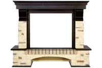 Royal Flame Портал Royal Flame Pierre Luxe угловой - Сланец / Темный дуб