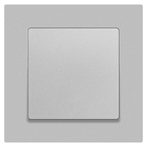 Выключатель 1-кл. СП Accent 6-101-03 10А IP20 250В AL/CU алюм. Intro Б0063437