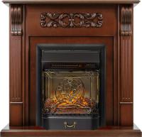 Royal Flame Каминокомплект Venice - Махагон коричневый антик с очагом Majestic FX M Black RC