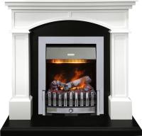 Dimplex Каминокомплект Langford - Белый с черным с очагом Danville Chrome FB2