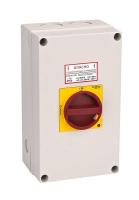 Выключатель-разъединитель главный аварийный 3п 80А IP65 закрытого исп. с замком SE MSD80311R