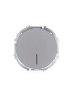 Выключатель 1-кл. СП OSEN 10А IP20 с подсветкой механизм сер. матов. LEZARD 743-7488-111